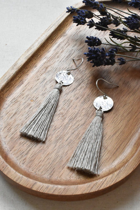 Silvery Soul Tassels