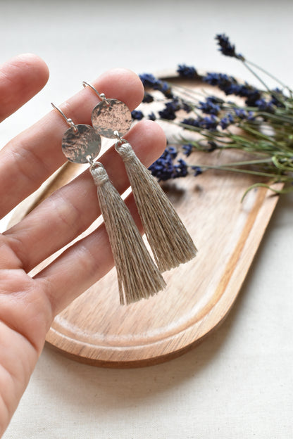 Silvery Soul Tassels