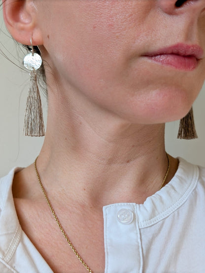 Silvery Soul Tassels
